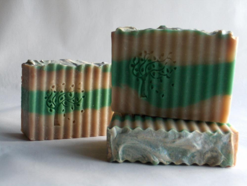 Made in Vermont Frosted Lime Cupcake Cold Process Soap